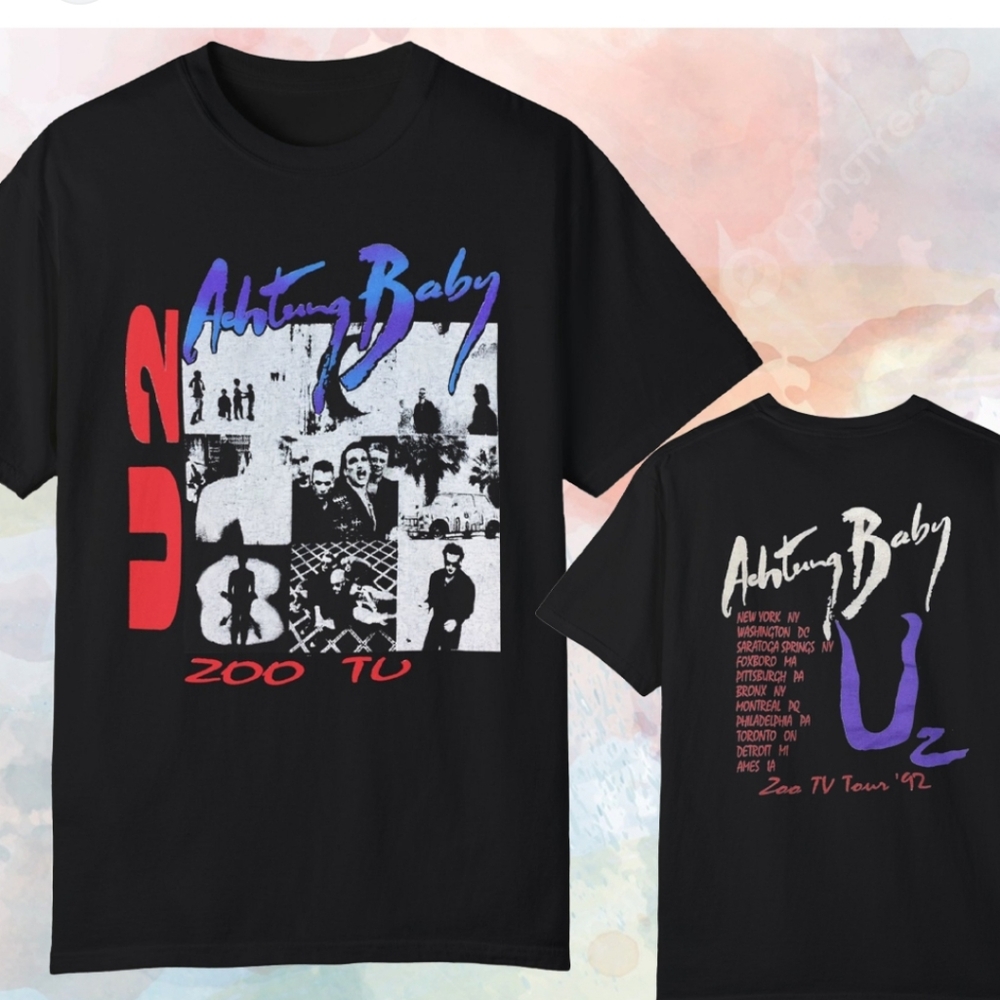 Vintage U2 Shirt ❤️💜🎸